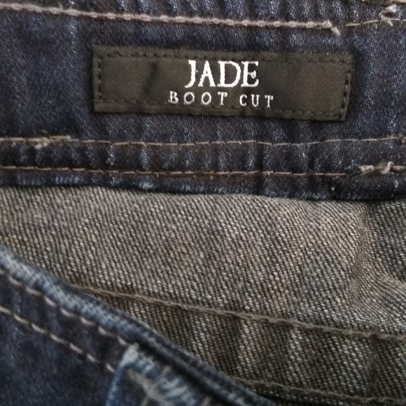 Affliction JADE Boot Jeans Dark wash Short Inseam - Picture 3 of 8